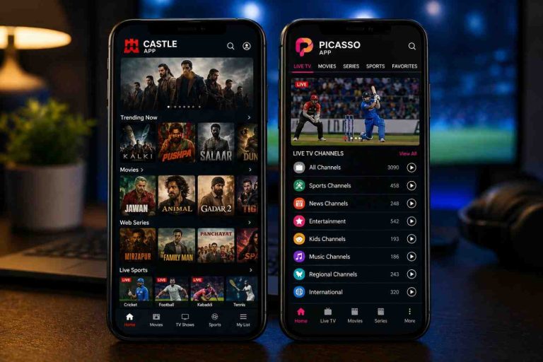 Castle App vs Picasso App
